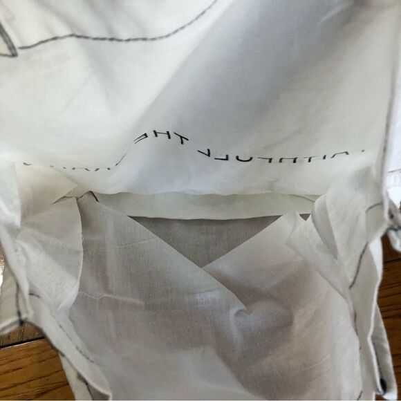 Faithful The Brand Spell Out Linen Canvas Tote Bag - Picture 6 of 7